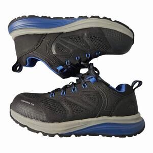 Survivor Women’s Composite Toe Work Shoes Size 7 ASTM F2413 Black Blue